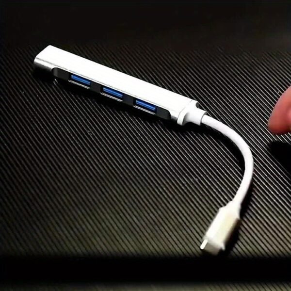 Boost Your Productivity with this 4-in-1 USB C Hub - Compatible with MacBook, Mac Pro, Mac Mini, IMac, Surface Pro, XPS, PC, Flash Drive, Mobile Hard Drive - Image 11