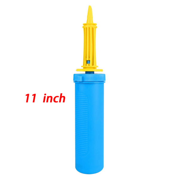 1pc Blue High Quality Two-Way Pump Balloon Accessory, Time-Saving And Convenient, Ideal Party Decorating Partner Halloween, Thanksgiving And Christmas Gift Easter Gift, Easter Room Decor - Image 2