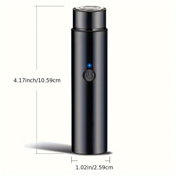 Mini Portable Electric Shaver, Self-Assistant Razor, Cordless Rechargeable, For Eyebrows, Upper And Lower Lips, Cheeks, Chin And Neck - Image 6