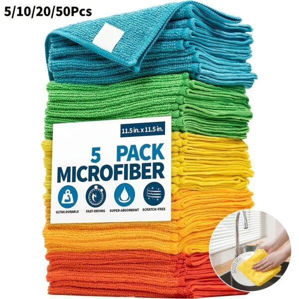 Tablet Cleaning Towel - Small, Random Color, 5/10/20/50pcs, Multi-Purpose & Portable for Daily Use - Image 14