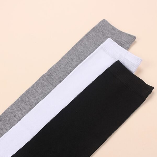 Simple Solid Thigh High Socks, Thin All-match Over The Knee Socks, Women's Stockings & Hosiery - Image 9
