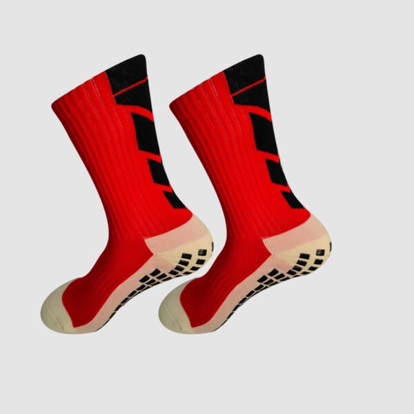 Non-Slip Soccer Grip Socks with Towel Bottom for Enhanced Performance and Stability in Sports - Image 11
