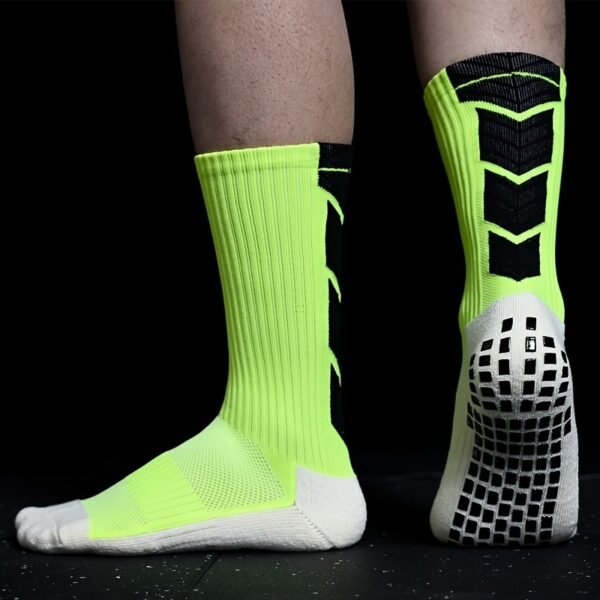 Non-Slip Soccer Grip Socks with Towel Bottom for Enhanced Performance and Stability in Sports - Image 8