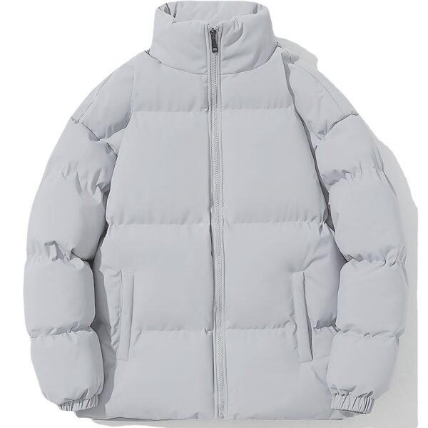 Waterproof Winter Coat-Windproof and Breathable with Detachable Hood-Fleece-Lined Pockets for Outdoor Activities and Casual Wear - Image 5