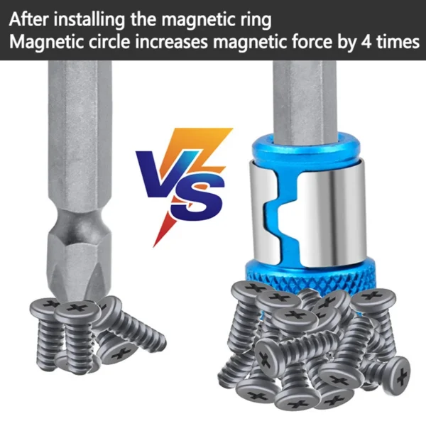 Universal Anti-corrosion Strong Magnetizer Drill Bit Magnetic Ring - Image 6