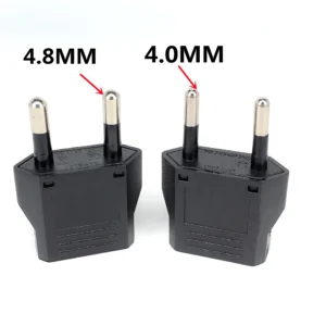 EU Euro KR Plug Adapter US to EU Plug Adapter Travel KR EU Adapter