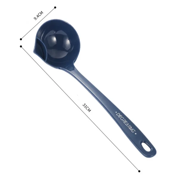 Long Handle Kitchen Filter Spoon Colander Oil Soup Separator Tablespoons creative Tableware Hot Pot Skimmer Scoop with Holes - Image 7