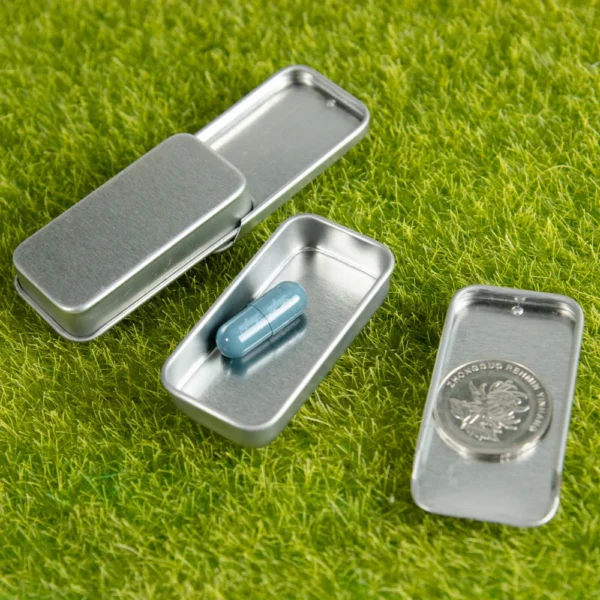 Mini Iron Box Slide Cover Storage