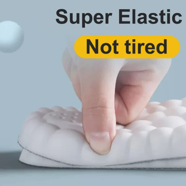High Elasticity Latex Sport Insoles Soft Shoe Pads Arch - Image 4