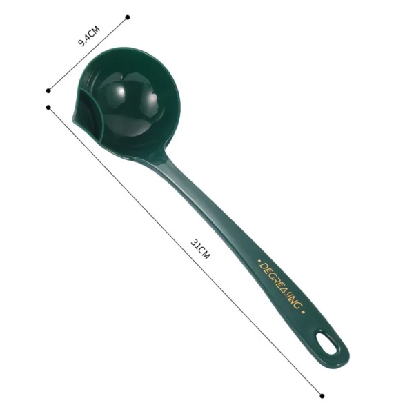 Long Handle Kitchen Filter Spoon Colander Oil Soup Separator Tablespoons creative Tableware Hot Pot Skimmer Scoop with Holes - Image 8