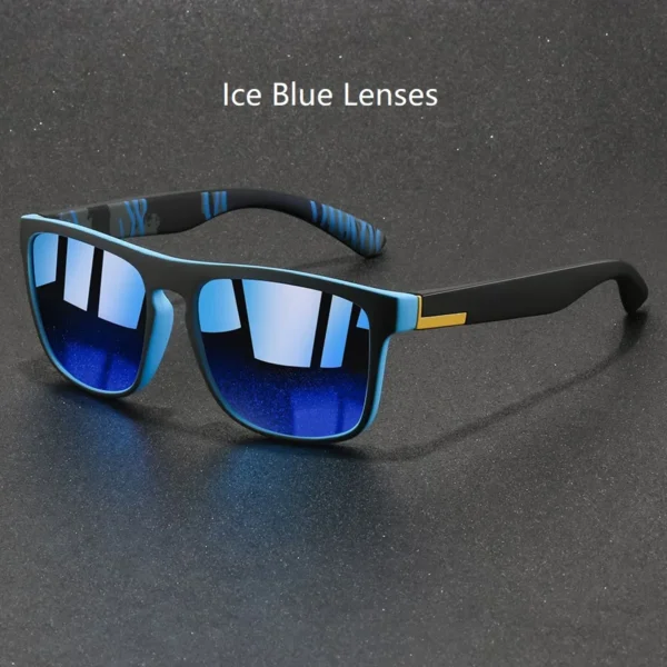 Fashion Vintage Square Sports Sunglasses Men Women Fishing Driving For Man Brand Designer Sun Glasses Anti-Glare UV400 Eyewear - Image 12