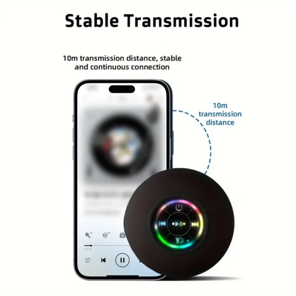 Portable Wireless Bluetooth Speaker IPX4 Waterproof Loudspeaker - Image 5
