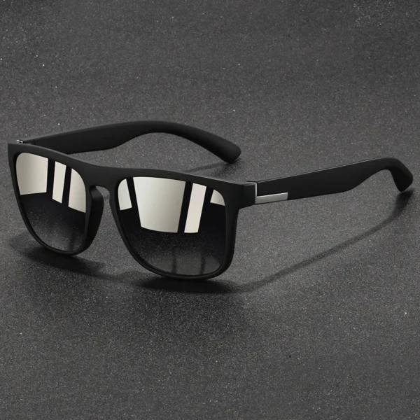 Fashion Vintage Square Sports Sunglasses Men Women Fishing Driving For Man Brand Designer Sun Glasses Anti-Glare UV400 Eyewear - Image 4