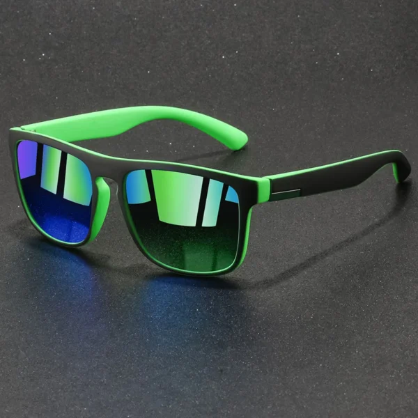 Fashion Vintage Square Sports Sunglasses Men Women Fishing Driving For Man Brand Designer Sun Glasses Anti-Glare UV400 Eyewear - Image 6