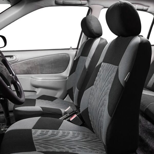 5 Seats Car Seat Covers, Breathable Polyester Split Automotive Front Rear Seat Cushion Covers, Vehicle Seat Protectors Universal For Cars, Trucks, SUV - Image 12