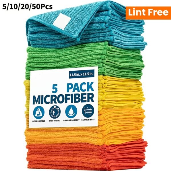 Tablet Cleaning Towel - Small, Random Color, 5/10/20/50pcs, Multi-Purpose & Portable for Daily Use - Image 15