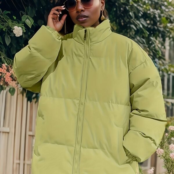 Waterproof Winter Coat-Windproof and Breathable with Detachable Hood-Fleece-Lined Pockets for Outdoor Activities and Casual Wear - Image 7