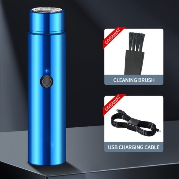 Mini Portable Electric Shaver, Self-Assistant Razor, Cordless Rechargeable, For Eyebrows, Upper And Lower Lips, Cheeks, Chin And Neck - Image 5