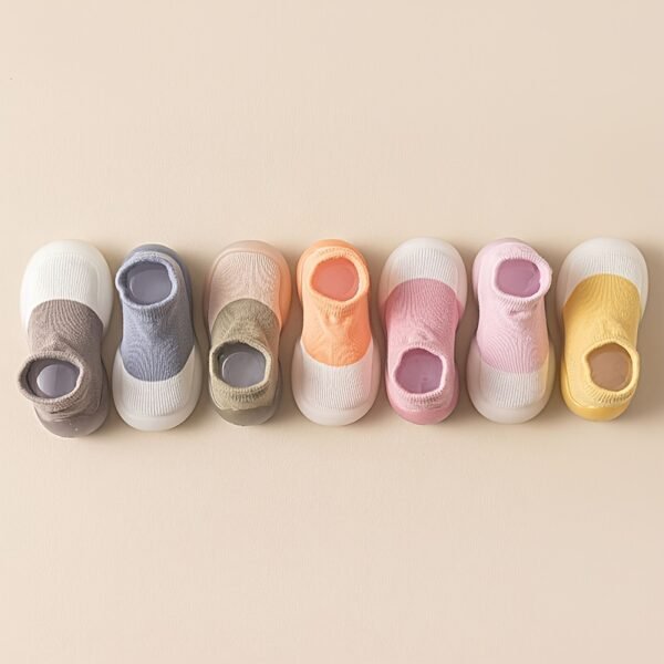 Adorable Soft Grip Baby Girls First Steps Socks - Non-Slip, Anti-Skid Crawling Socks for Toddler Learners - Machine Washable, Skin-friendly, Stretchy Fit for Comfort - Image 13